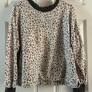 Floral Print Long Sleeve Top
